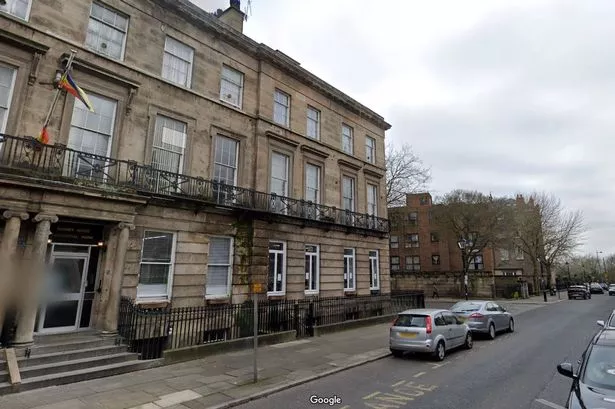 Rodney House Care Home on Canning Street in Liverpool 