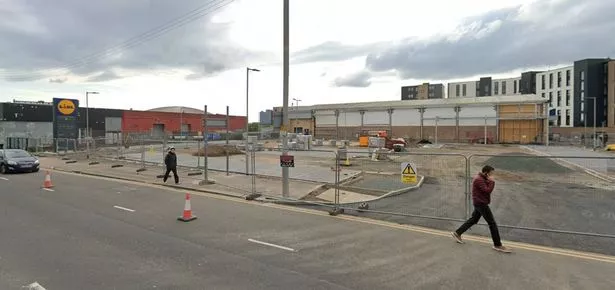 Lidl site from Google Maps