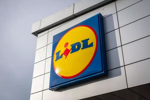 A close-up of a Lidl store sign