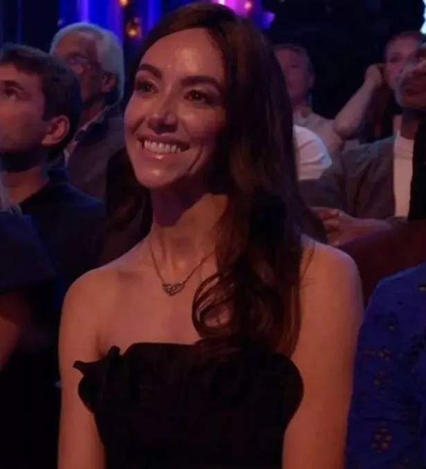 Ross King's girlfriend Bridget supports him on Strictly