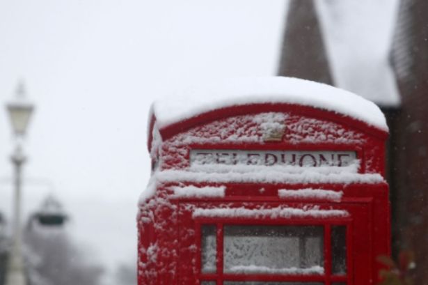 UK snow set to be 'heavier than expected' with 4 inches being dumped