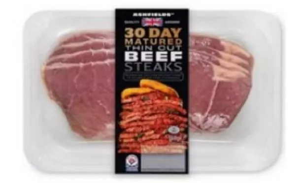 The steaks that are being recalled