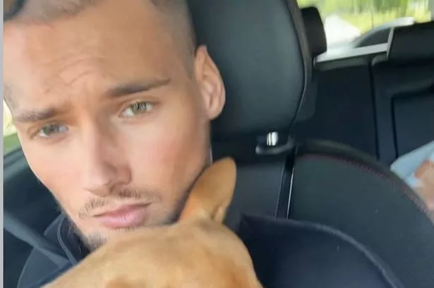 Harvey before the treatments