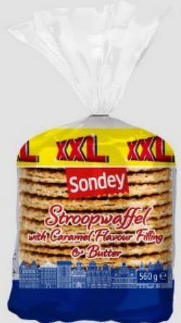 XXL Sondey Stroopwaffel with Caramel Flavour Filling & Butter