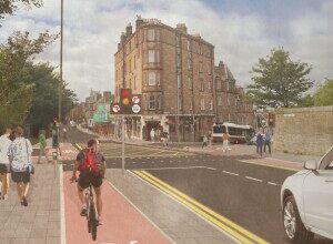 Views sought on new active travel infrastructure in Edinburgh’s Fountainbridge