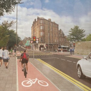 Views sought on new active travel infrastructure in Edinburgh’s Fountainbridge