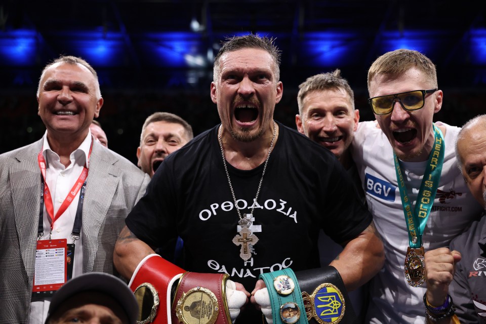 Usyk is certainly in demand with several fights on the table if he chooses to continue