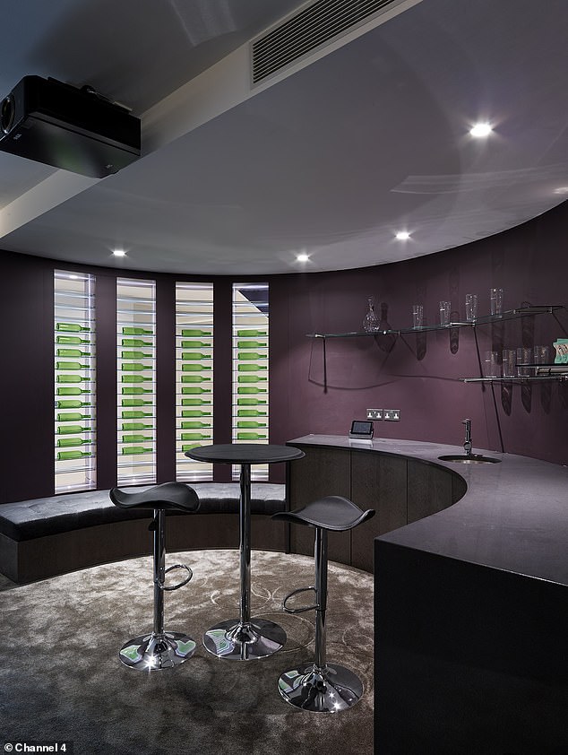 Underfloor heating and a multi-room sound and CCTV system are among the home's features