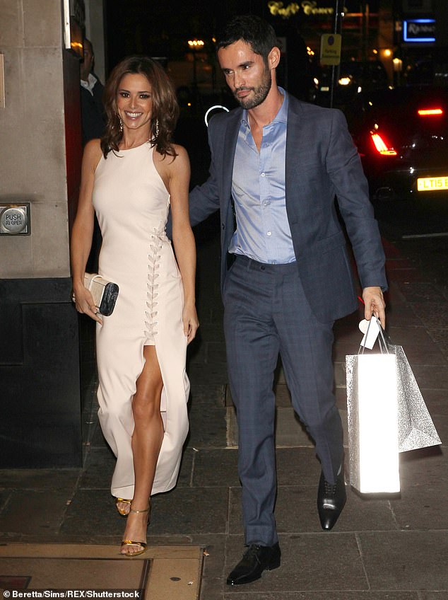 Cheryl and her second husband Jean-Bernard Fernandez-Versini, pictured in London in 2015