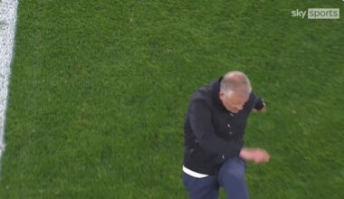 Chris Wilder booted the ball into the crowd and it connected with a Sheffield United fan
