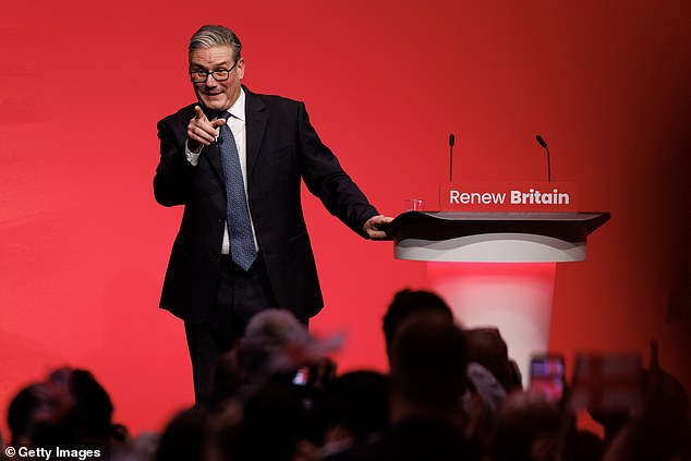 Keir Starmer has insisted Nigel Farage is not a racist as he defended his Labour conference speech claiming the Reform leader does not 'like' Britain