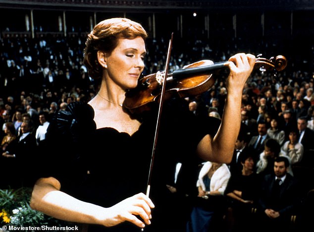 In Duet for One, Dame Julie portrayed a concert violinist with a cheating husband who ends up having an affair herself