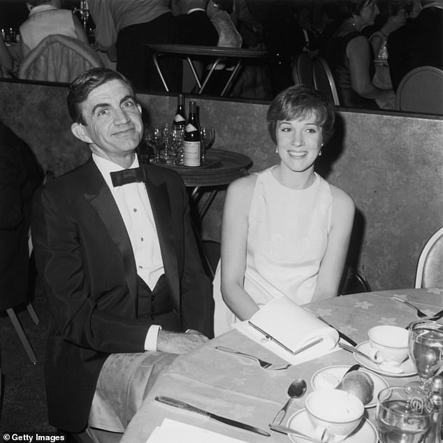 Julie Andrews with future second husband Blake Edwards in 1967. The couple married in 1969