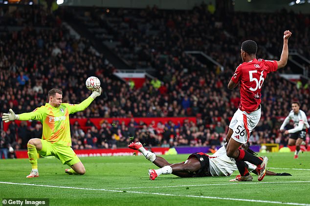 He made eight appearances for Ruben Amorim's side in his debut season