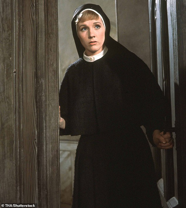Julie Andrews as Maria von Trapp in The Sound of Music
