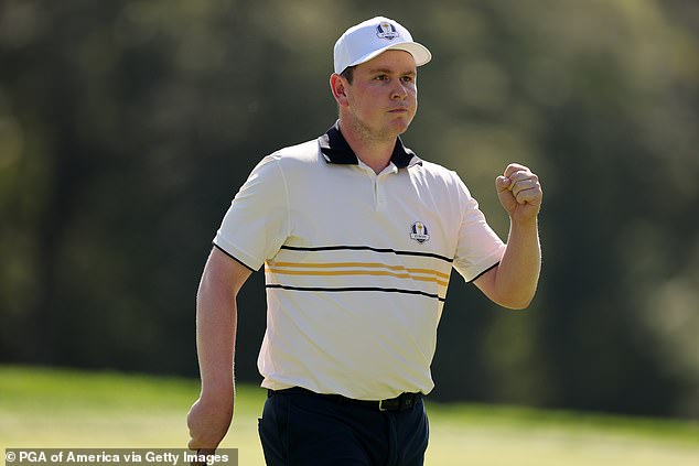 Scottish golfer Robert MacIntyre shared examples of heckling he received at the Ryder Cup