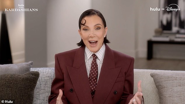 Kris Jenner was left stunned as she came face-to-face with her ex Caitlyn Jenner in the trailer for The Kardashians season seven