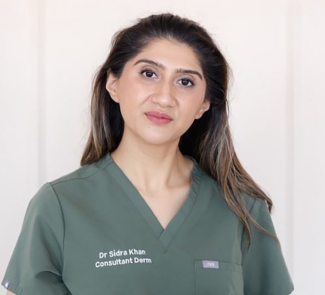 Dr Sidra Khan, a consultant dermatologist based in Glasgow