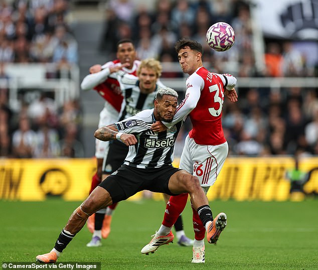 It was a physical battle against Arsenal last Sunday, and Joelinton was at the heart of it all as ever!