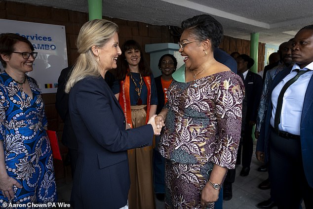 Sophie meets Prime Minister of the Democratic Republic of Congo Judith Suminwa