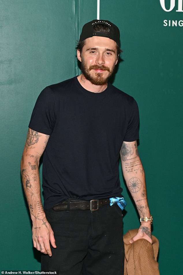 Brooklyn was noticeably absent from this year's Fashion Week show and did not publicly support his mother like the rest of his siblings