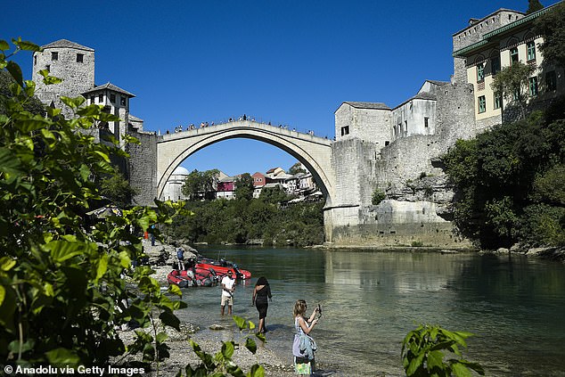 Next on Ms Murphy's list is Turkey's Istanbul - a city famous for its dazzling mosques, bustling markets and irresistible street food. She describes it as 'ancient, decadent, and at times, overwhelming'