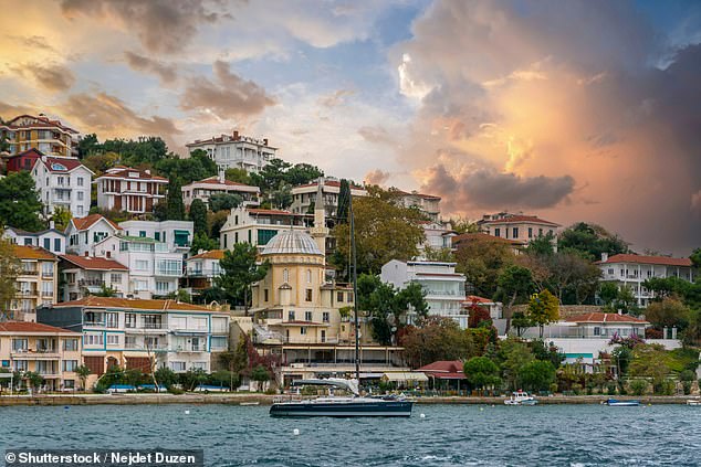 Next on Ms Murphy's list is Büyükada, in Turkey's Istanbul - a city famous for its dazzling mosques, bustling markets and irresistible street food