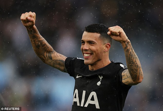 Pedro Porro has given a hilarious response to being hit by a vape thrown from the crowd during Spurs' victory over Leeds