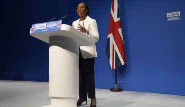 Opening Tory conference, Kemi Badenoch argued that protests amounting to 'carnivals of hatred' against Israel were being allowed on British streets