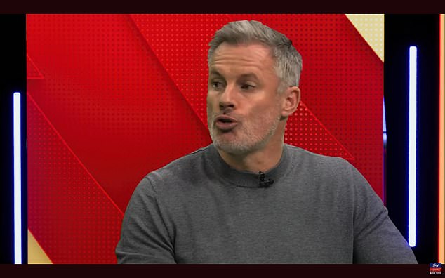 Jamie Carragher doubled down on his criticism playing 'like a basketball team'