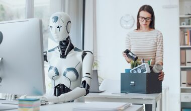 OpenAI, the company behind ChatGPT, has revealed the 44 professions most likely to be replaced by AI (stock image)