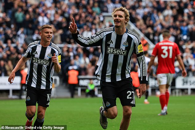 Nick Woltemade (right) has shown he is capable of filling the boots vacated by Alexander Isak