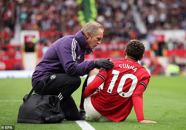 Matheus Cunha's progress so far this season has been set back due to small injury problems