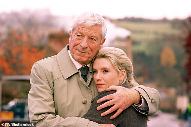 Woodvine pictured alongside Saskia Wickham in ITV's Peak Practice in 2001
