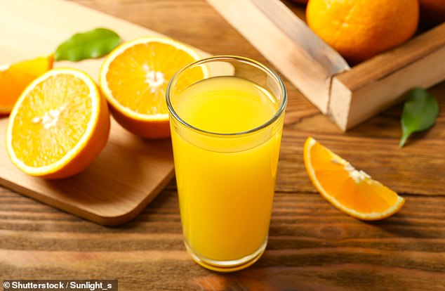 Orange juice is high in vitamin C (containing 51 per cent of your daily recommended intake), folate and potassium, making it one of the most nutrient rich fruit juices