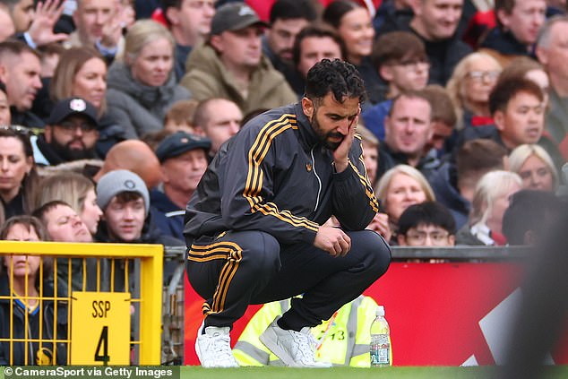 Amorim's side lie 10th in the Premier League after an underwhelming start to the season