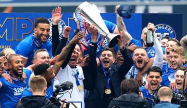 Steven Gerrard won the title with Rangers during his first spell at the Ibrox club