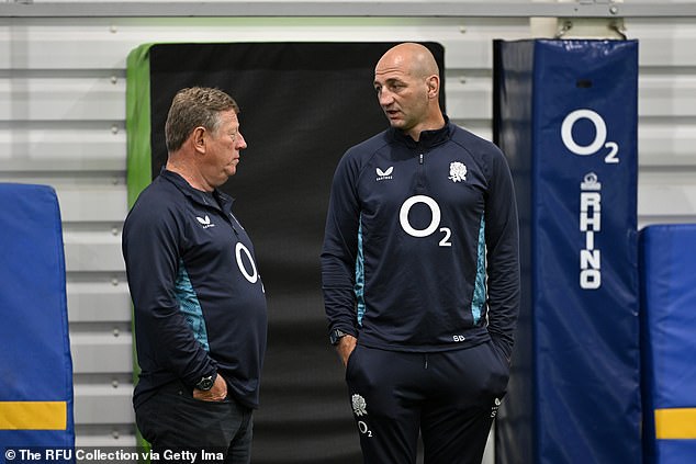 Around 200 players have agreed pre-contracts for R360's proposed launch in 2026 - left: RFU chairman Sir James Wates