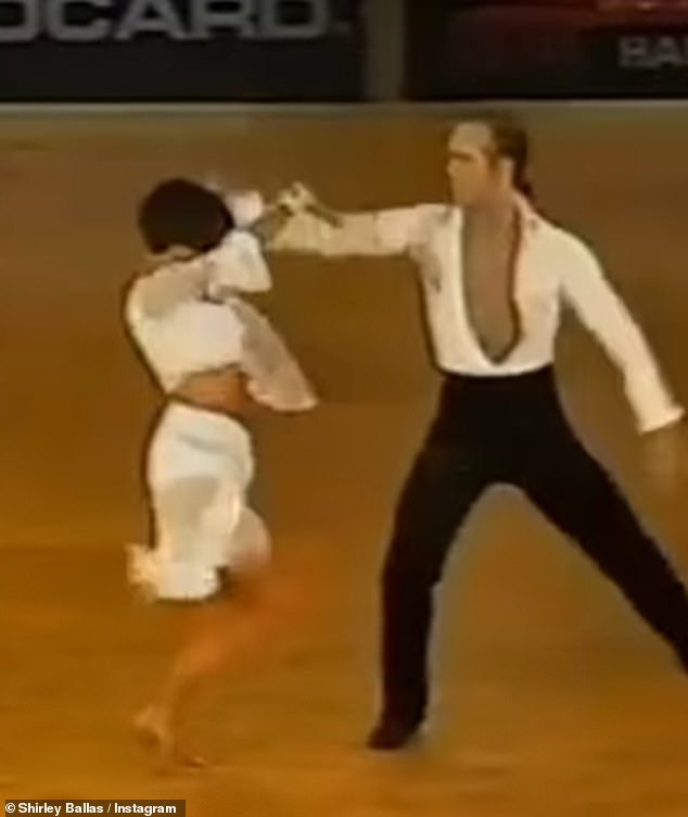 Shirley was very close with Michael and described him as being 'like family' and a 'kind, caring soul' (seen in a video she shared of him dancing)