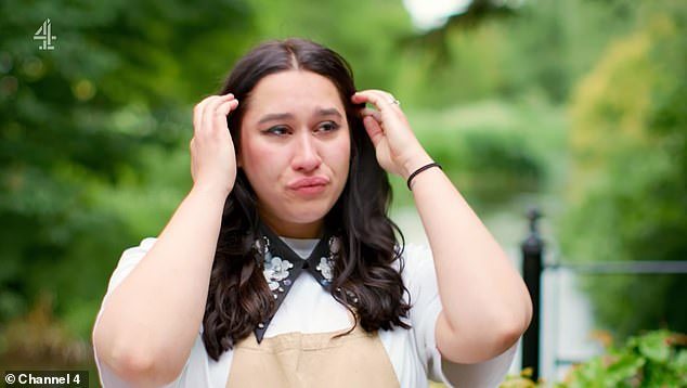 It was the end of the road for Nataliia Richardson on The Great British Bake Off as she was eliminated on Tuesday's episode