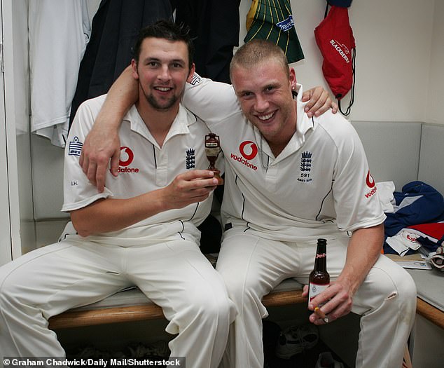 Flintoff and Steve Harmison went for a few too many in a Regent's Park hotel with their country staring down the barrel of a convincing defeat to South Africa