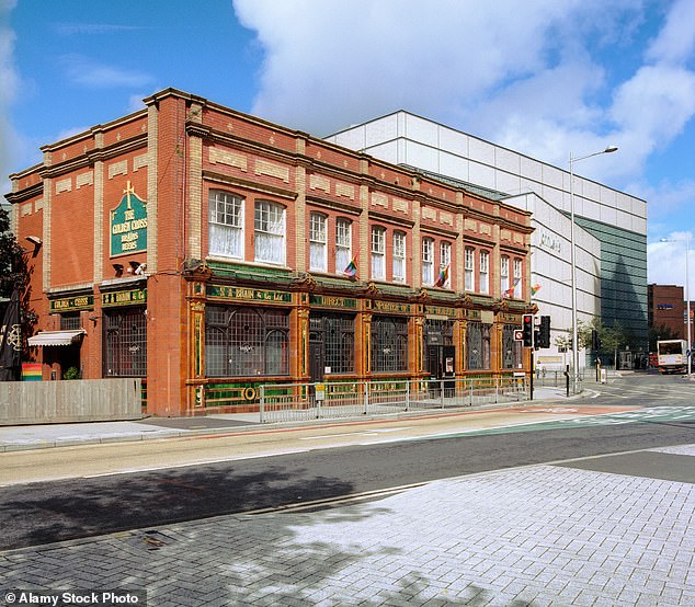 The Golden Cross is one of the best LGBTQ+ pubs around, and has an exceptional tiled exterior