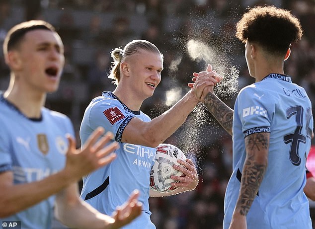 The youngster provided an assist for Erling Haaland that day as City went on to win 2-1