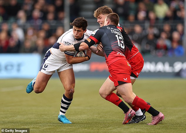 Louis Rees-Zammit is one of more than a dozen Bristol players laid low in the early weeks of the season