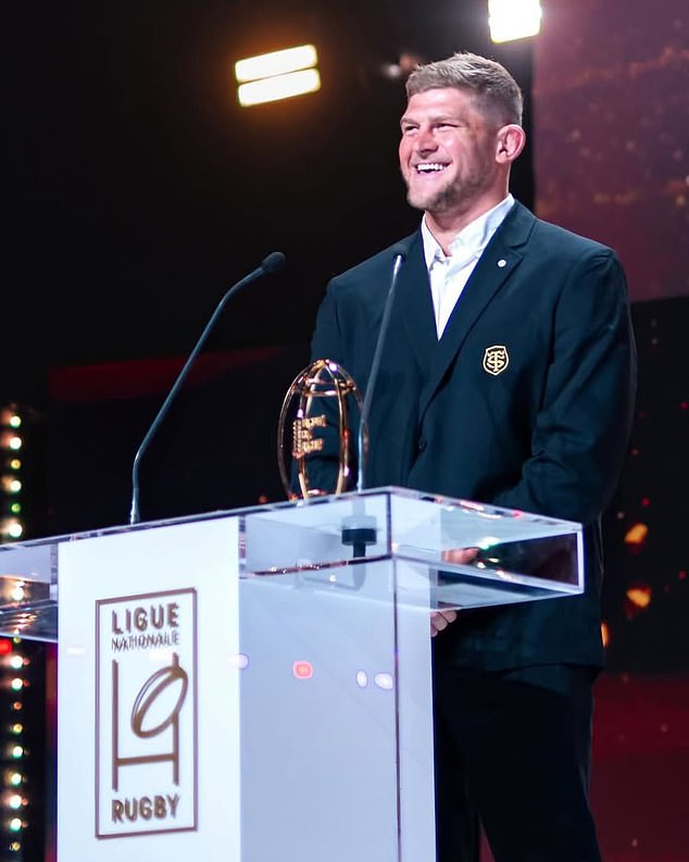 English flanker Jack Willis claims the top prize for player of the year at the Top14 awards this week