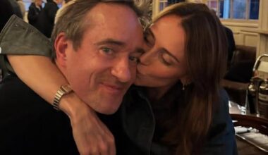 Keeley Hawes rang in her 21th wedding anniversary with her husband Matthew MacFadyen on Wednesday with a loved-up post on Instagram