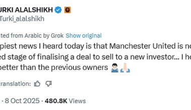 Man United up for sale? Saudi boxing supremo Turki Al-Sheikh claims Red Devils are 'in an advanced stage of completing a deal to sell to a new investor' - and appears to aim a dig at the Glazers and Sir Jim Ratcliffe