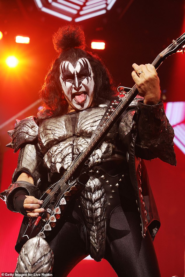 Simmons has been touring with his band since he retired from KISS in 2023 after wrapping up their End of the Road World Tour