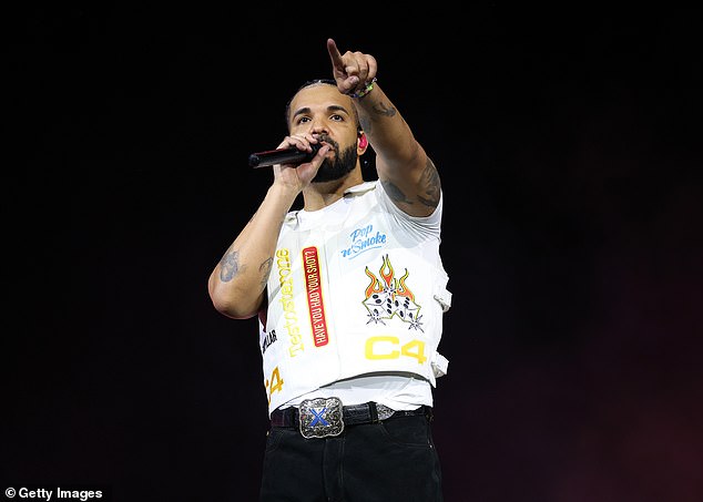 Drake's lawsuit accused UMG of defamation for releasing Not Like Us, in which Lamar called him a 'pedophile' and sex offender; pictured July 11 in London