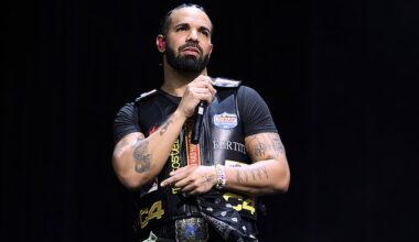 Drake, 38, suffered a major loss in his legal battle over Kendrick Lamar 's diss track Not Like Us after a judge dismissed his federal lawsuit on Thursday; pictured in London on July 11